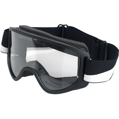 Biltwell Moto 2.0 Goggles - Bolts Black/White