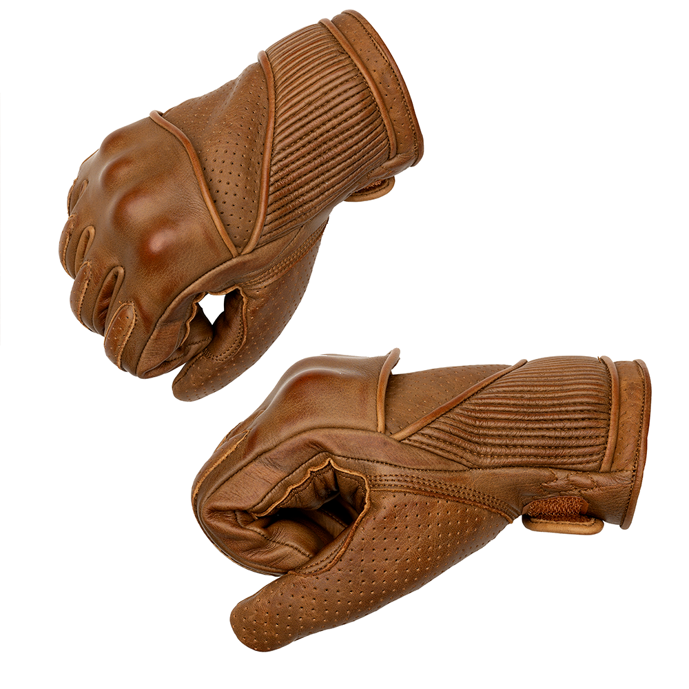 Goldtop Viceroy Gloves - Waxed Brown