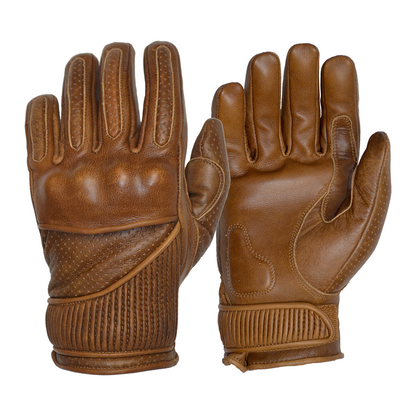 Goldtop Viceroy Gloves - Waxed Brown