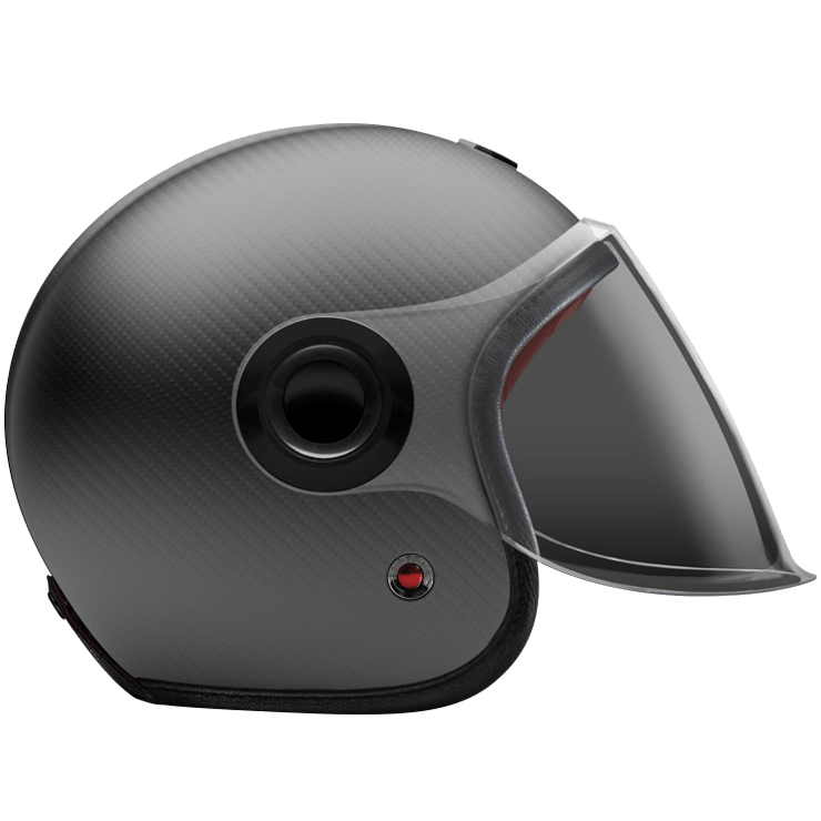 Ruby Belvedere Jet Helmet - St. Roc