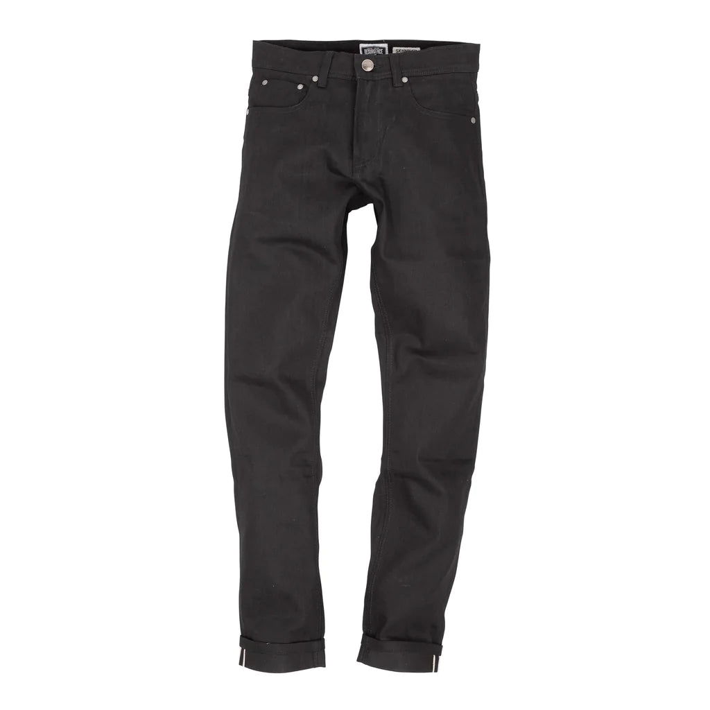 Resurgence Gear Cafe Racer PEKEV Slim Jeans - Black Selvedge