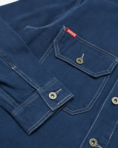 Deus Bull Twill Jacket - Workwear Blue