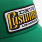 Deus Stripes Trucker Cap - Trek Green