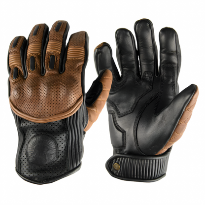 Goldtop Predator Gloves - Return of the Cafe Racer