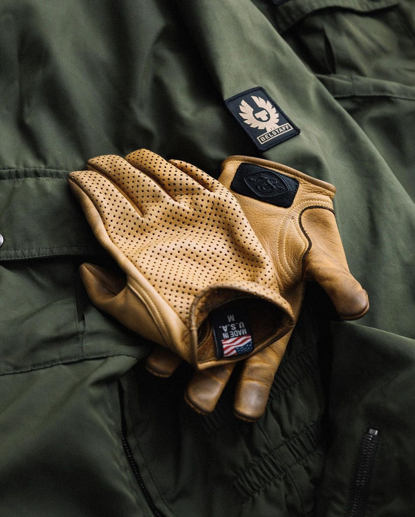 78 Motor Co Sonora Gloves - Mojave Yellow