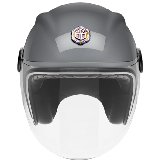 Guang Jet Helmet - Grey Nardo