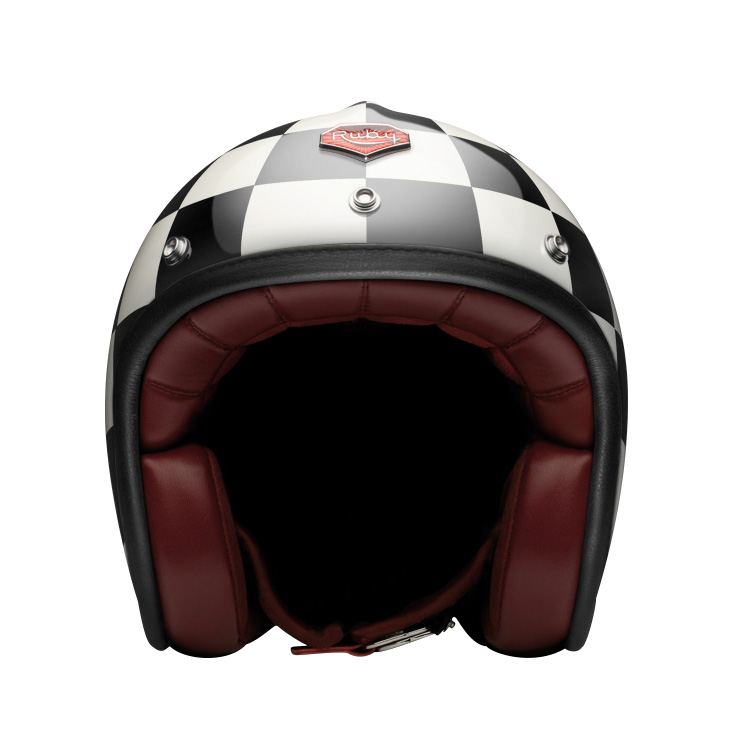 Ruby Pavilion Open Face Helmet - Victoires