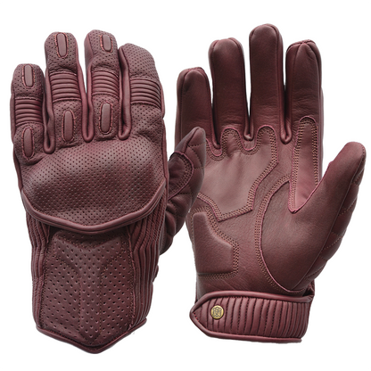 Goldtop Predator Gloves - Oxblood