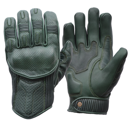 Goldtop Predator Gloves - Racing Green