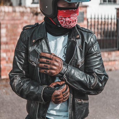 Goldtop Predator Gloves - Return of the Cafe Racer