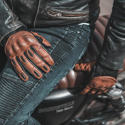 Goldtop Predator Gloves - Return of the Cafe Racer