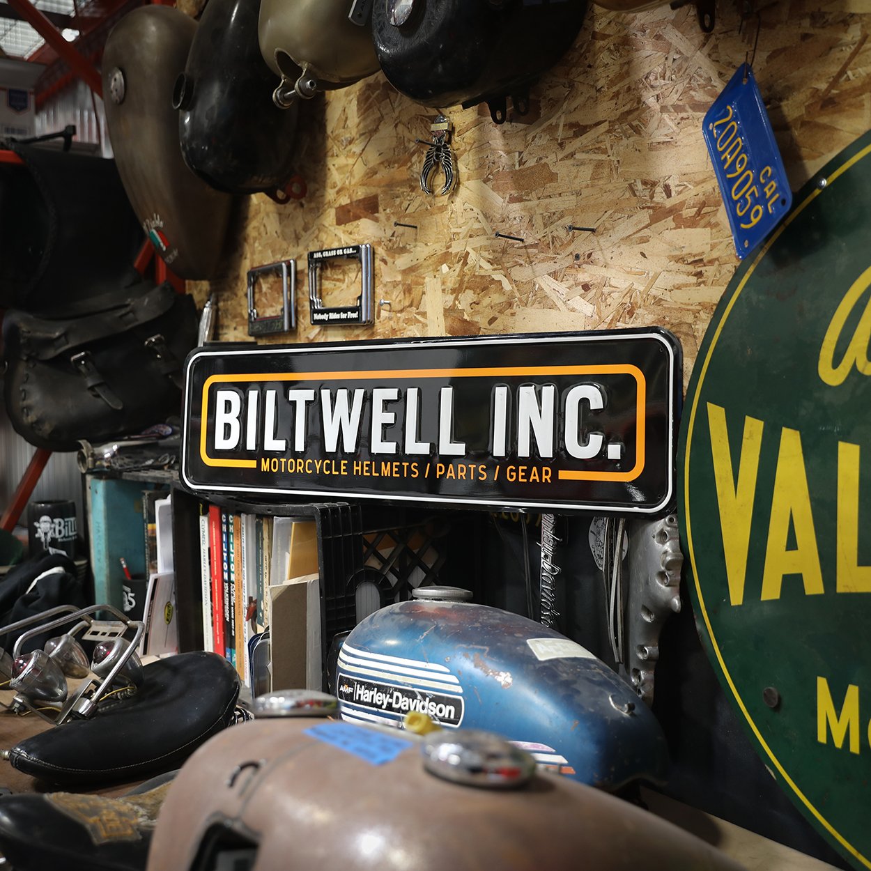 Biltwell Shop Sign - Rectangle