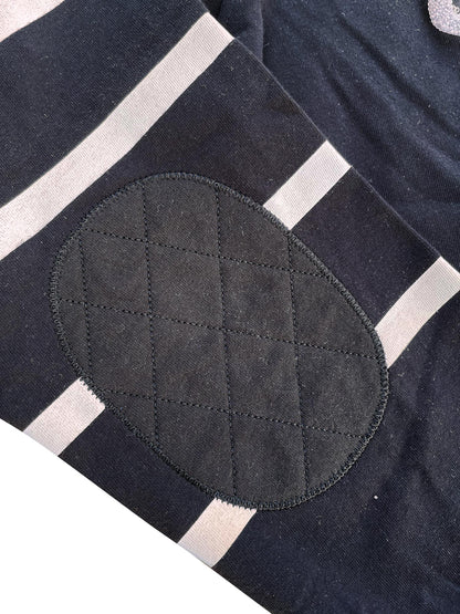 Age of Glory Elsinore LS Tee - Washed Black/Ecru