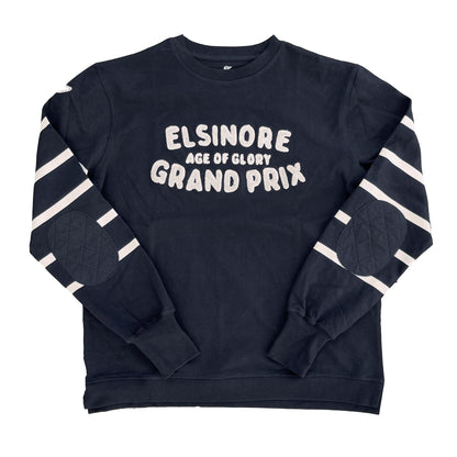 Age of Glory Elsinore LS Tee - Washed Black/Ecru