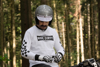 Age of Glory Victory Leather CE Gloves - Black/White