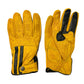 Age of Glory Miles Leather CE Gloves - Yellow/Black