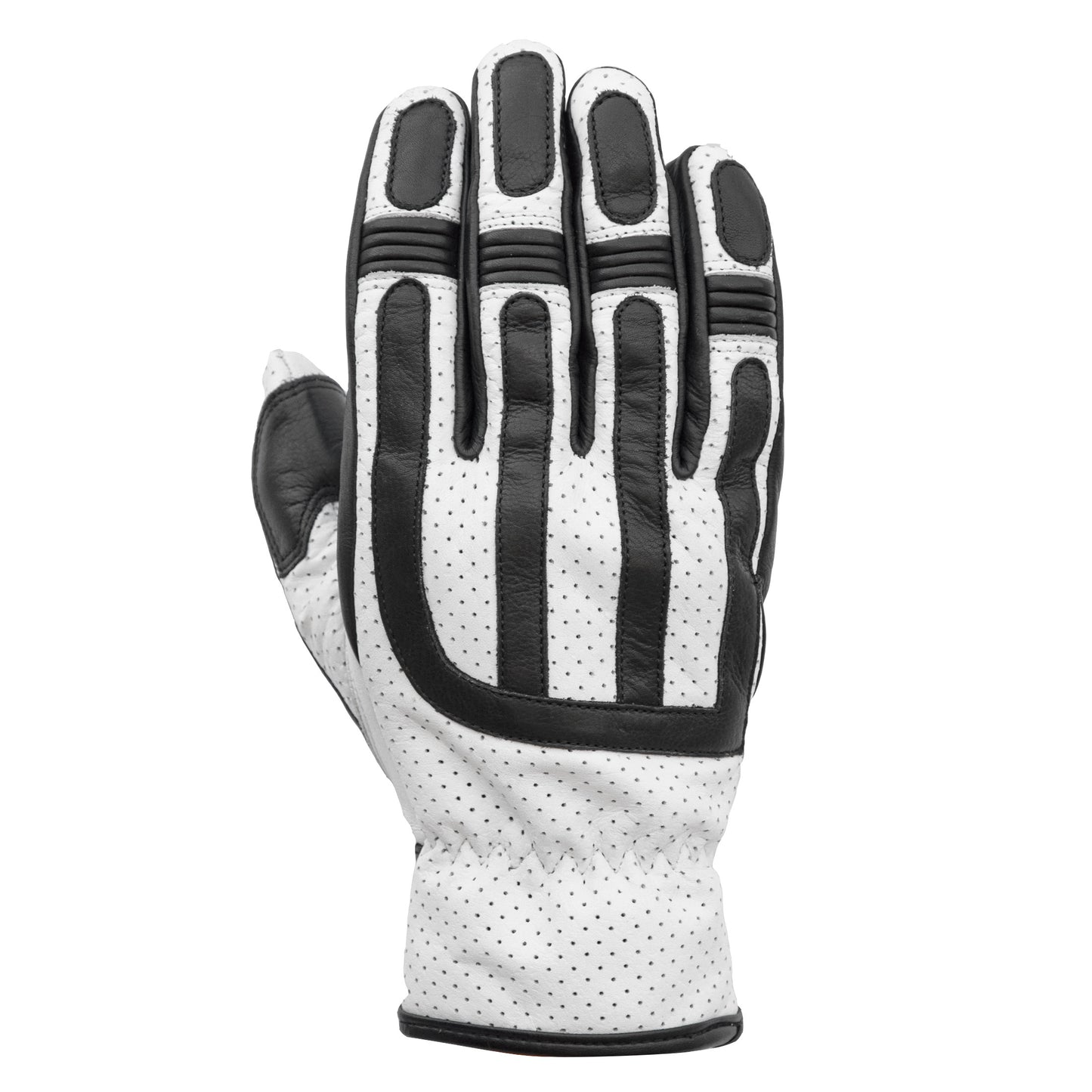Age of Glory Victory Leather CE Gloves - Black/White