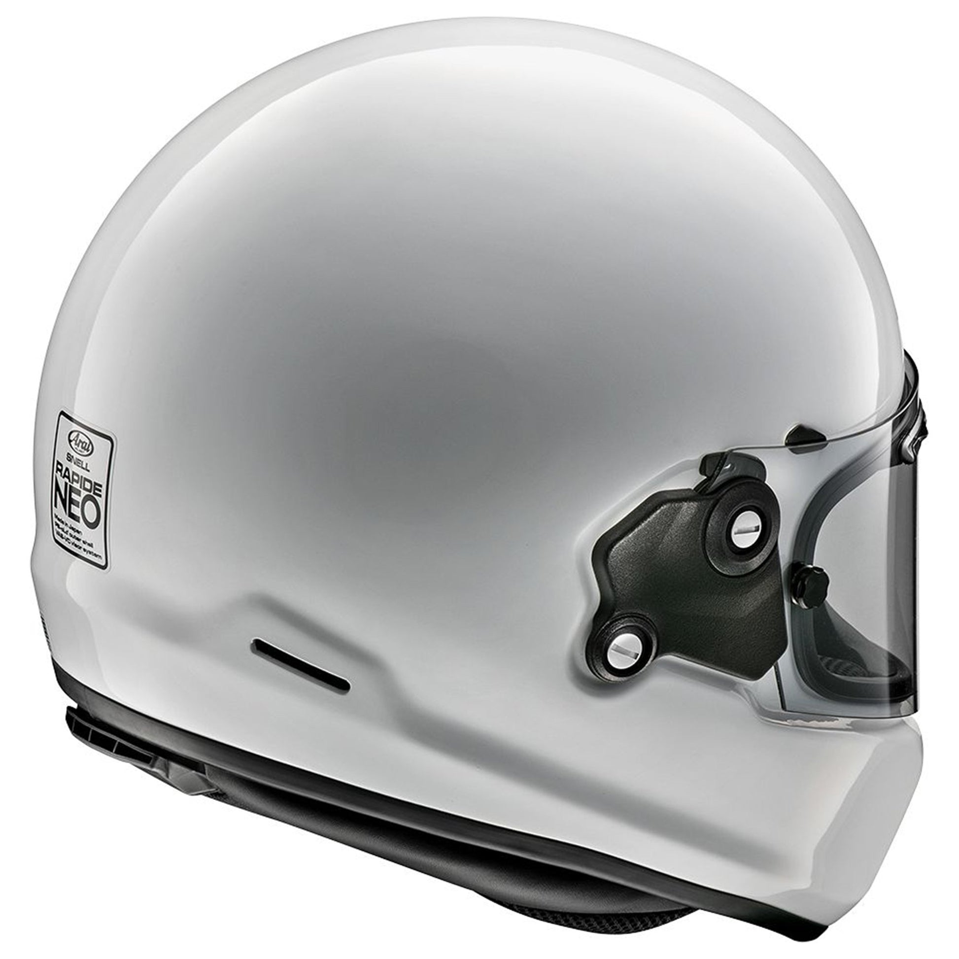 arai d1 helmet white CK-6 CMR Child/Junior Race FIA/SNELL Zip North Equipped with a double buckle closure Arai CT-Z Diamond White