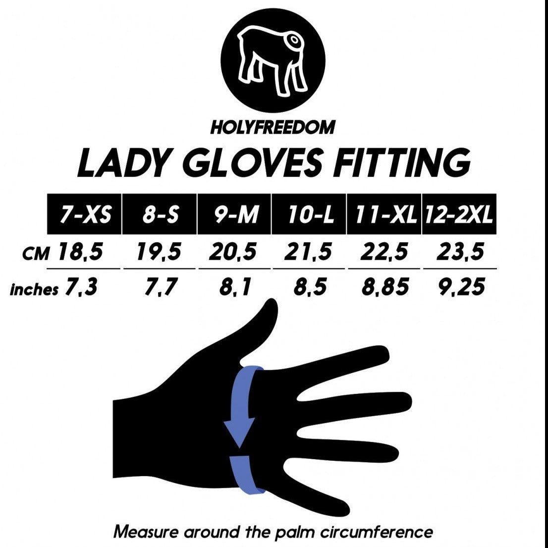 Holyfreedom Bullitt Dusty Women Gloves - Black