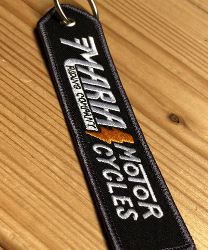 Maria Riding Company Stripe Keyring - Thunder