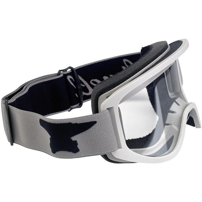 Biltwell Moto 2.0 Goggles - Script Titanium