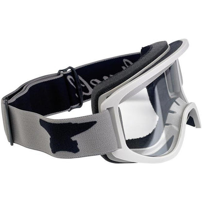 Biltwell Moto 2.0 Goggles - Script Titanium