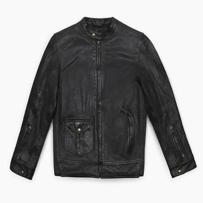 Fuel FXS Leather Jacket - Black