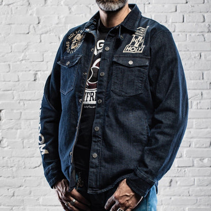 Holyfreedom Genoa Stampato Denim Jacket