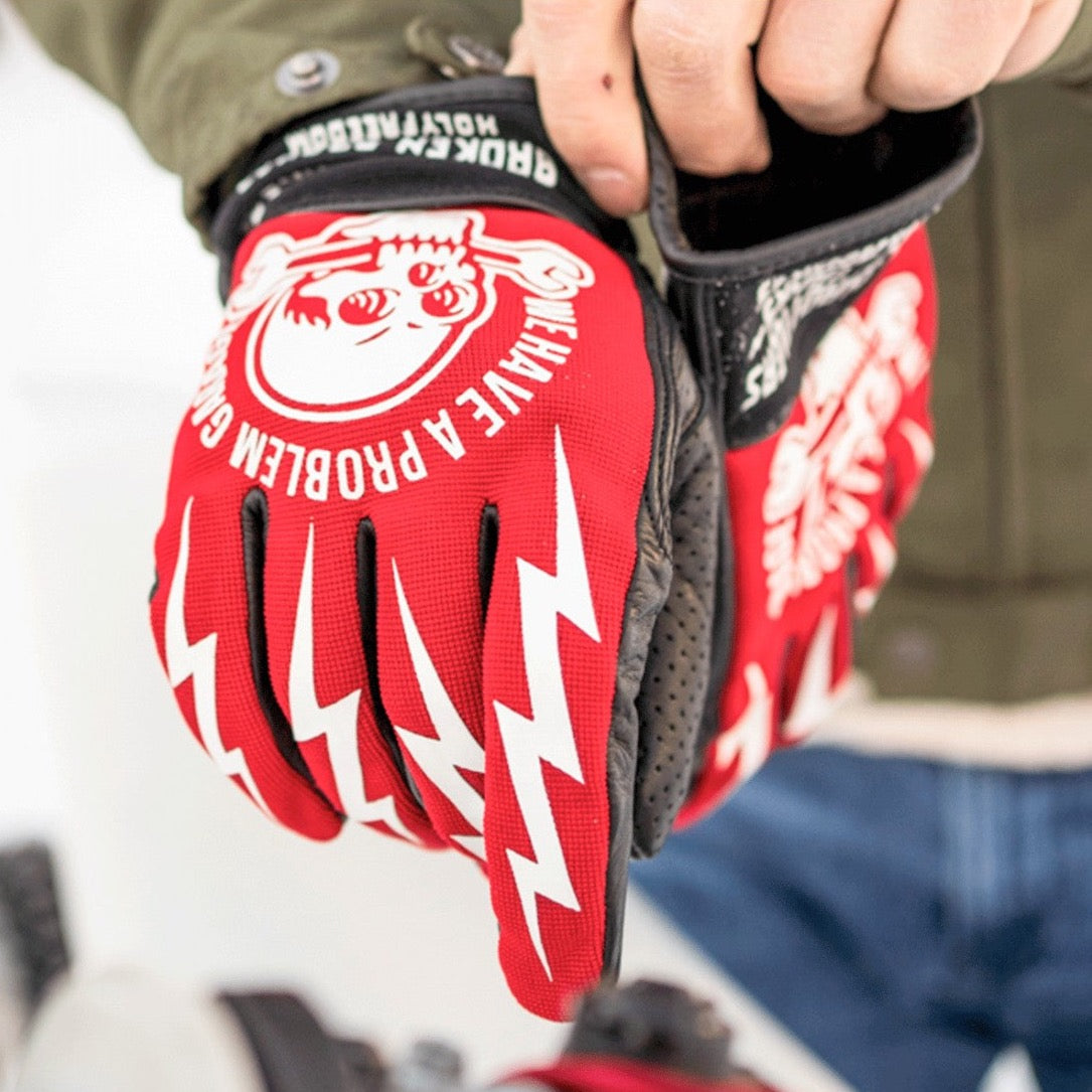 Holyfreedom Tools Motorcycle Gloves - Red