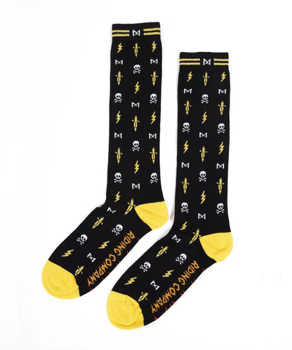 Maria Riding Company Socks - Skull and Dagger