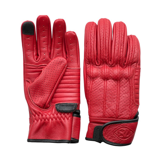 78 Motor Co Speed Gloves MK4 - Chili Red