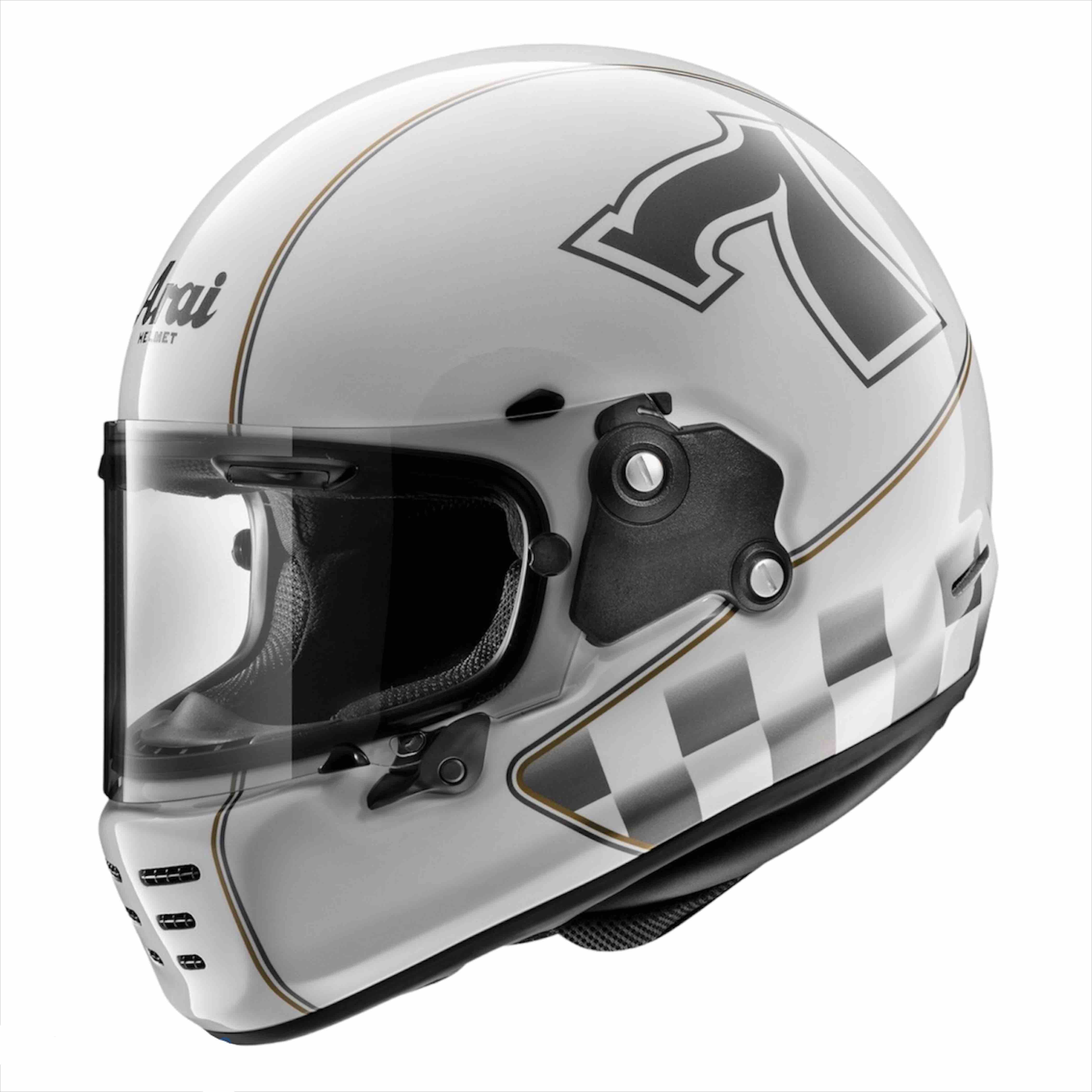 Arai Rapide Neo Cafe Racer - White – MOTOMAN