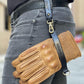 Goldtop Leather Glove Strap - Chestnut