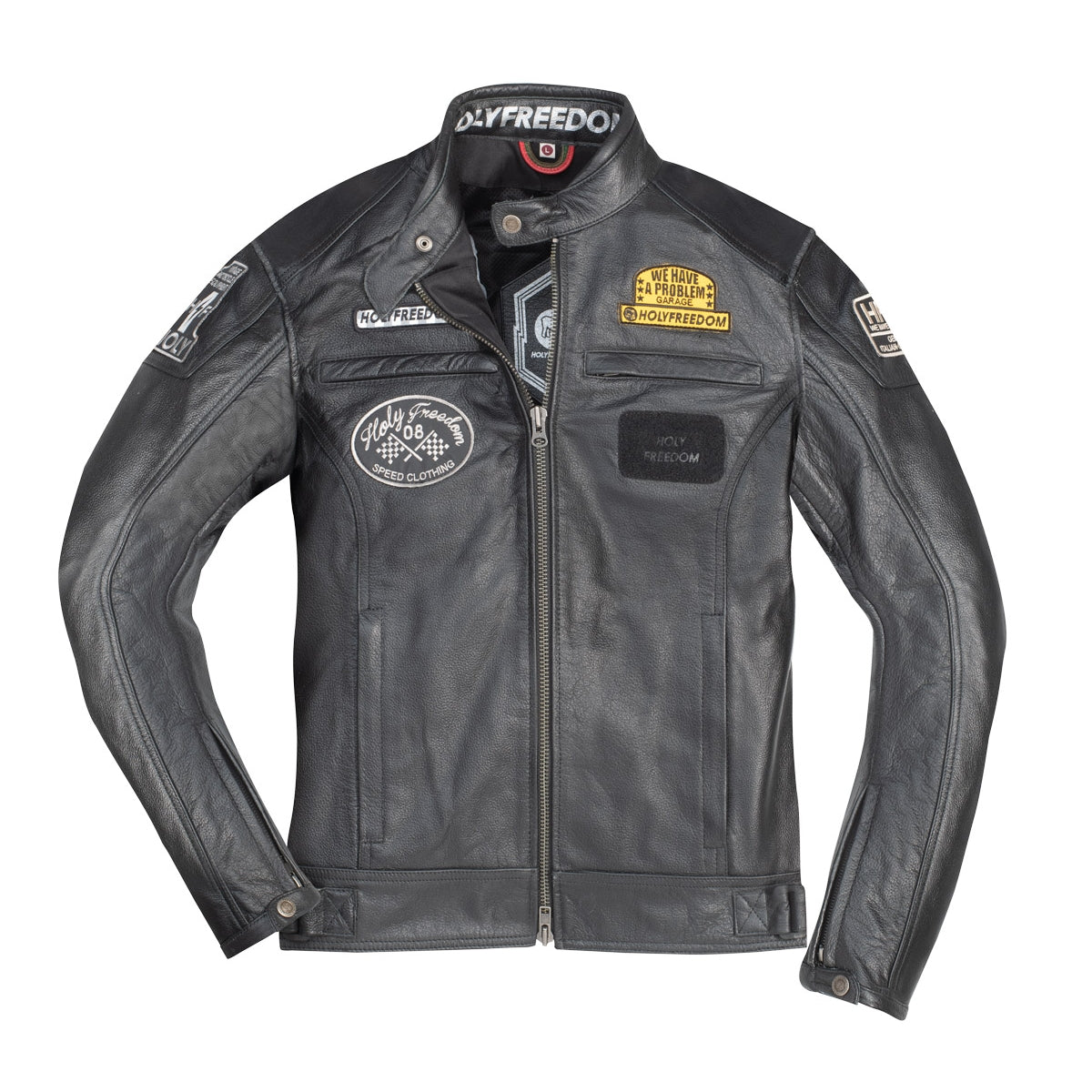 Holyfreedom Level Leather Jacket - Black