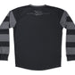Fuel Grey Stripes Enduro Jersey - Grey/Black