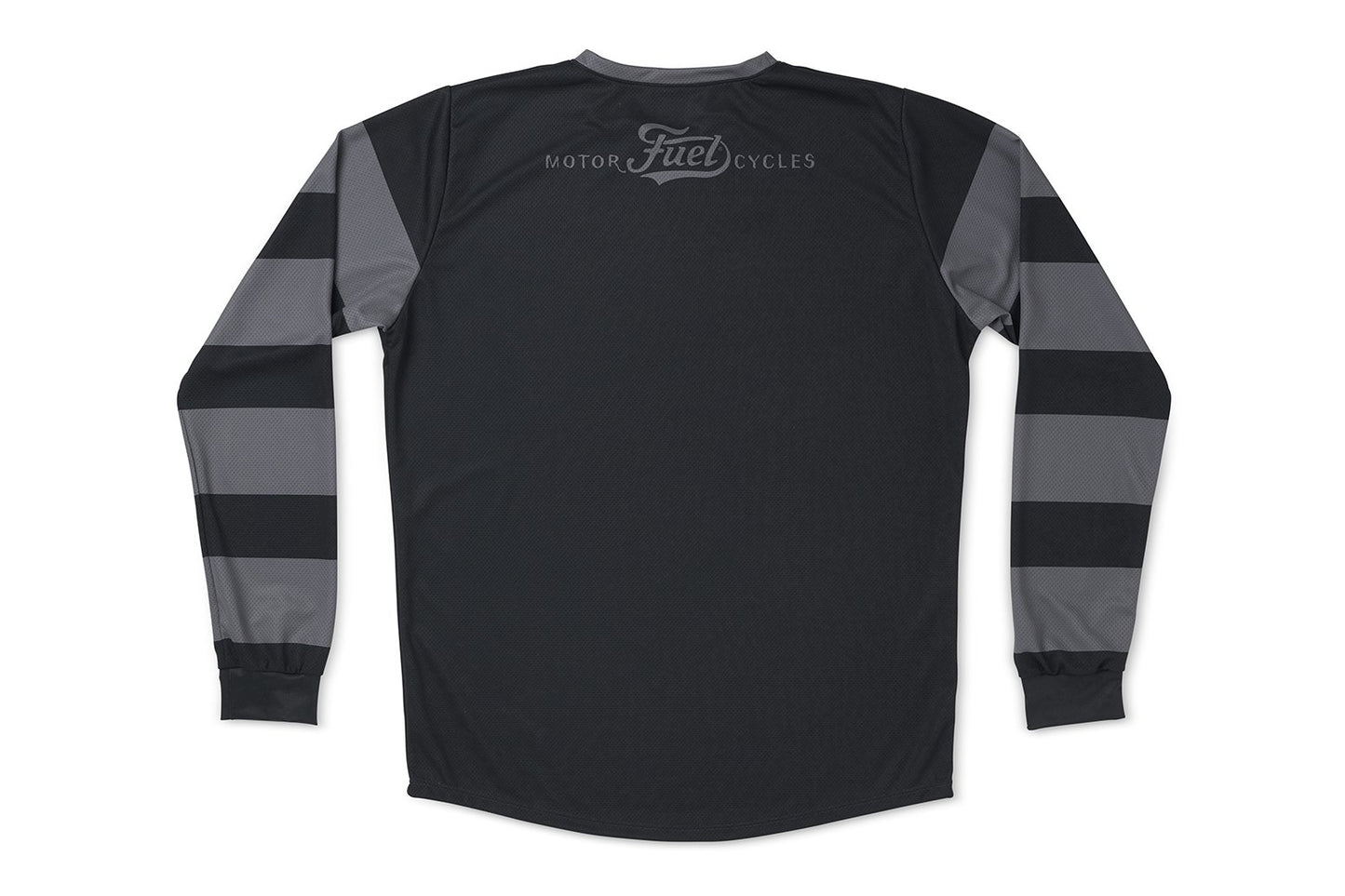 Fuel Grey Stripes Enduro Jersey - Grey/Black