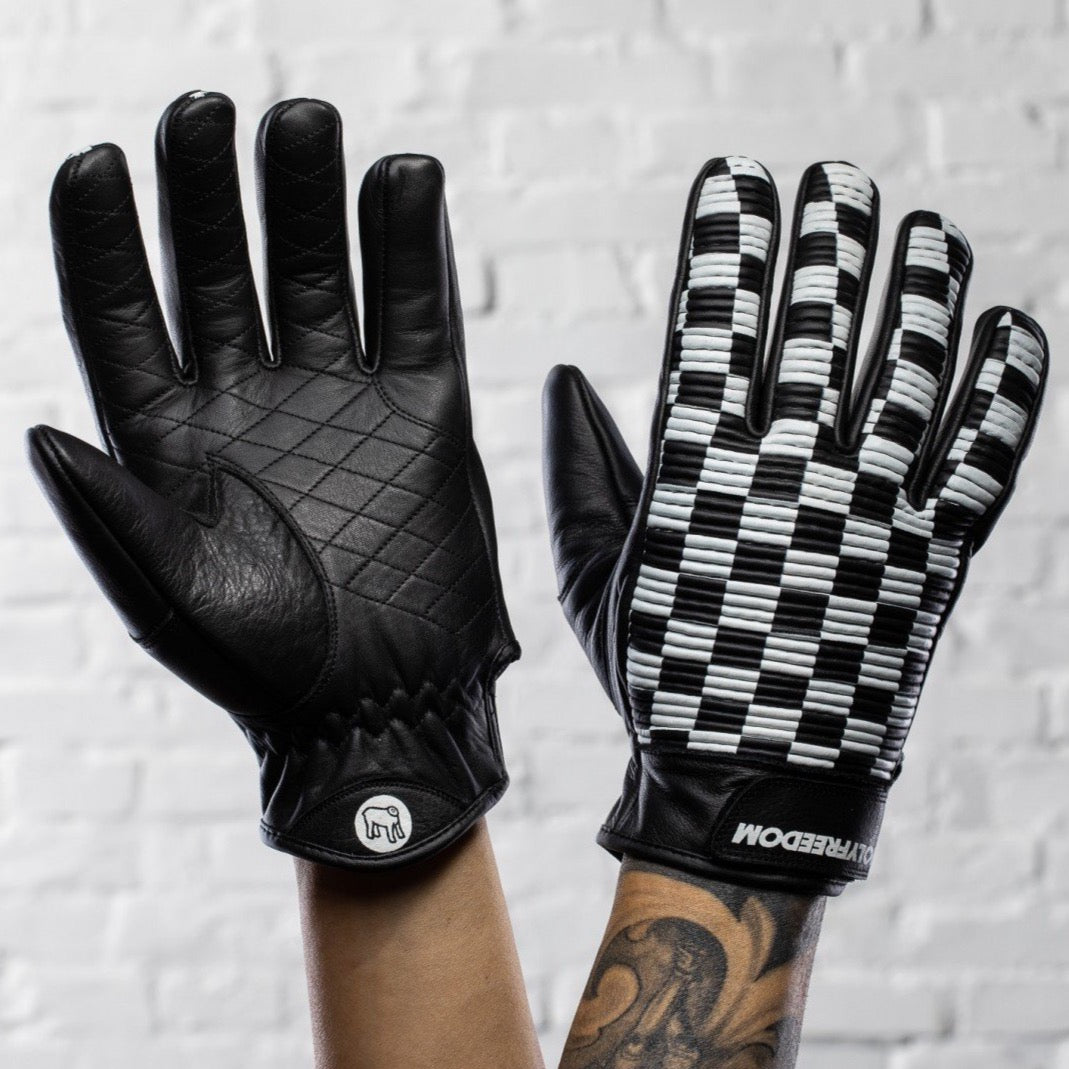 Holyfreedom Sir Cock Gloves - Black/White