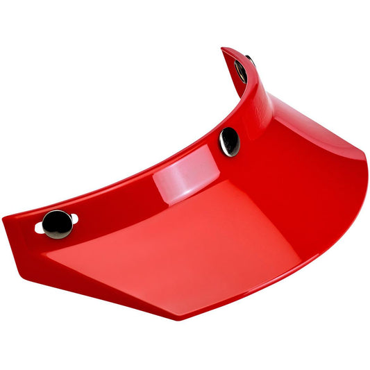 Biltwell Moto Visor - Red