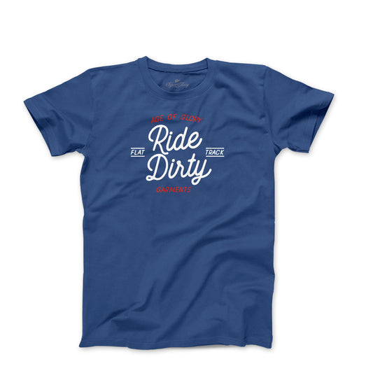 Age of Glory Ride Dirty T-shirt - Indigo