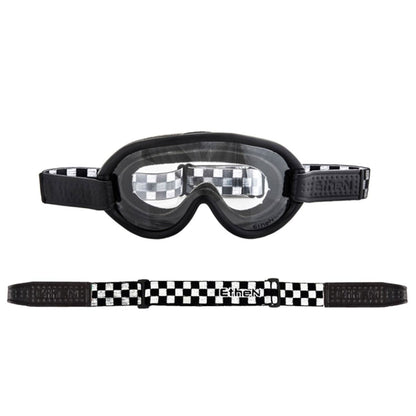 Ethen Scrambler Goggles - Checkers Black/White