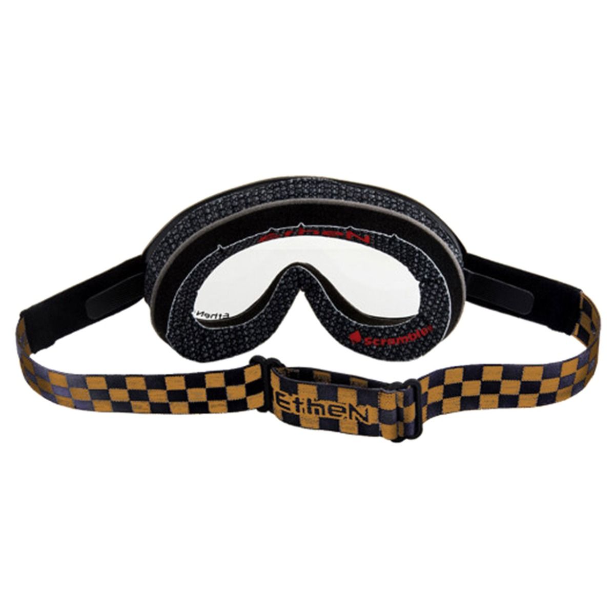 Ethen Scrambler Goggles - Checkers Gold