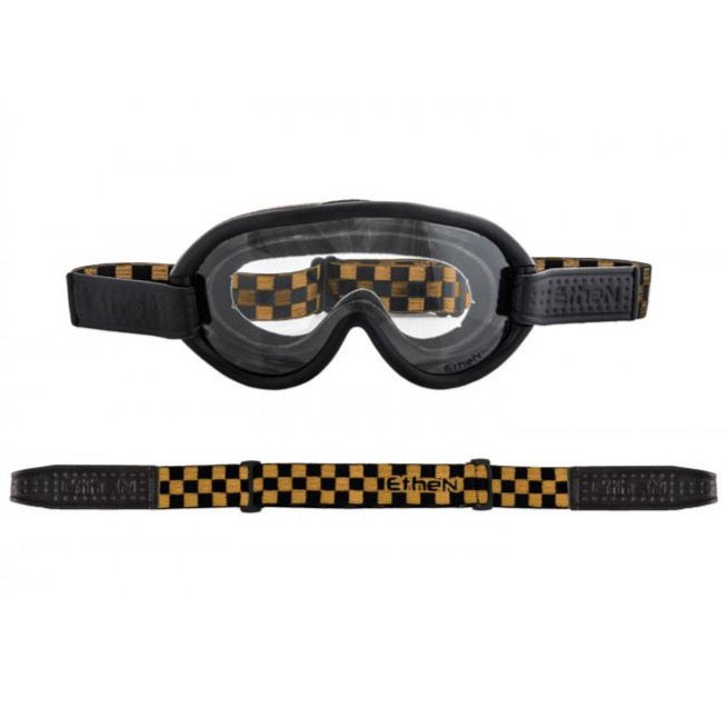 Ethen Scrambler Goggles - Checkers Gold