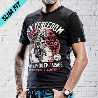 Holyfreedom Sunday Outlaw T-shirt - Black