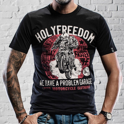 Holyfreedom Sunday Outlaw T-shirt - Black