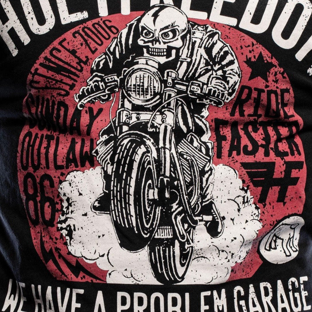 Holyfreedom Sunday Outlaw T-shirt - Black