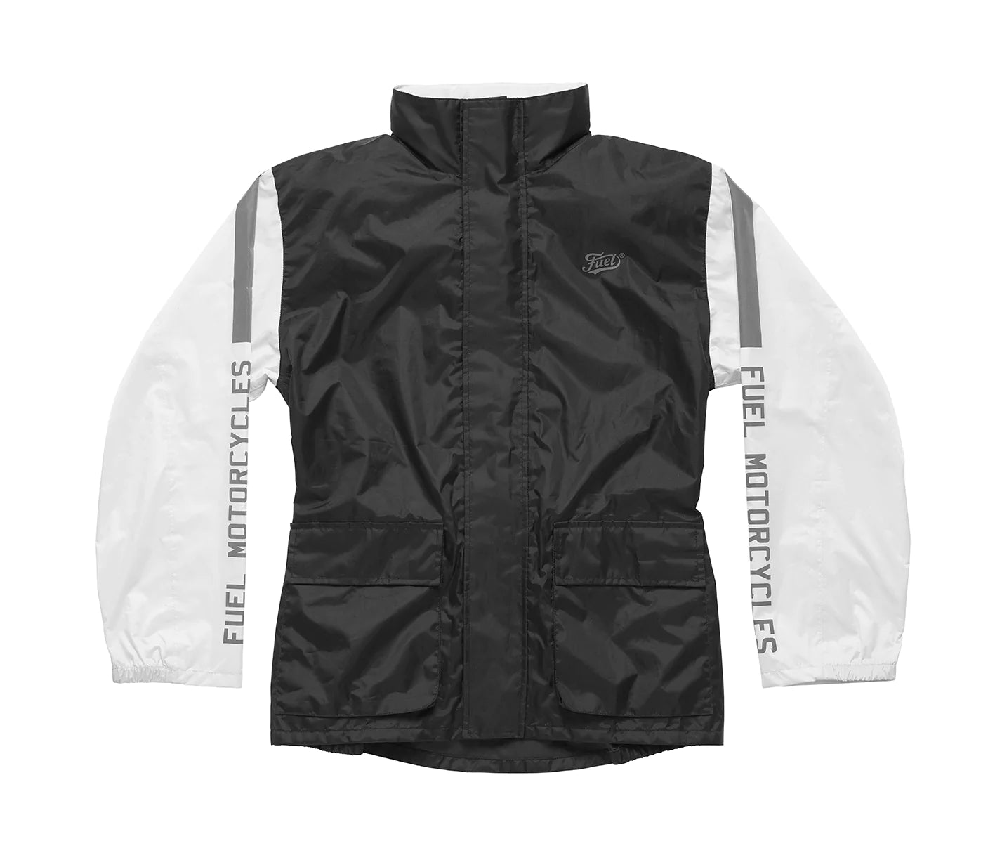 Fuel Thunder Rain Jacket - Black/White