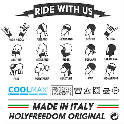 Holyfreedom Dry Keeper Neck Tube - Red Ciroki